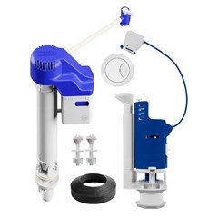 Reparo Para Caixa de Descarga Acoplada Completo Universal Acionamento Duplo Superior Mdu3/Rp*Br Astra