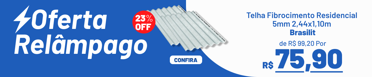Telha Fibrocimento Residencial Carrossel 2 